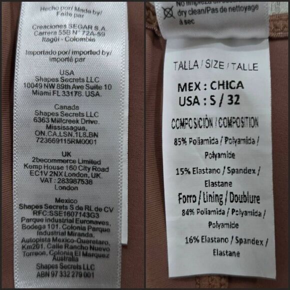 Shapes Secrets Colombian Faja(O014)-Size S(32) for Women - Picture 8 of 9